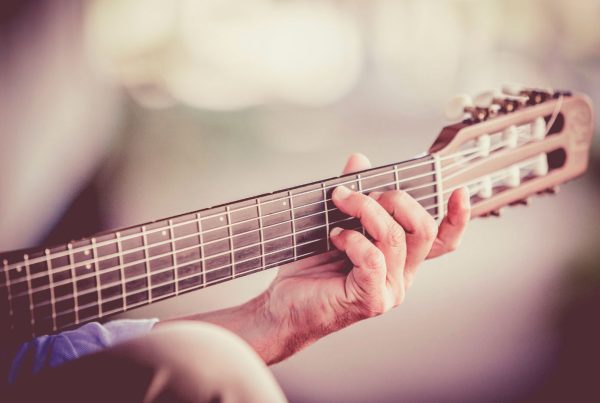 escala mayor en la guitarra