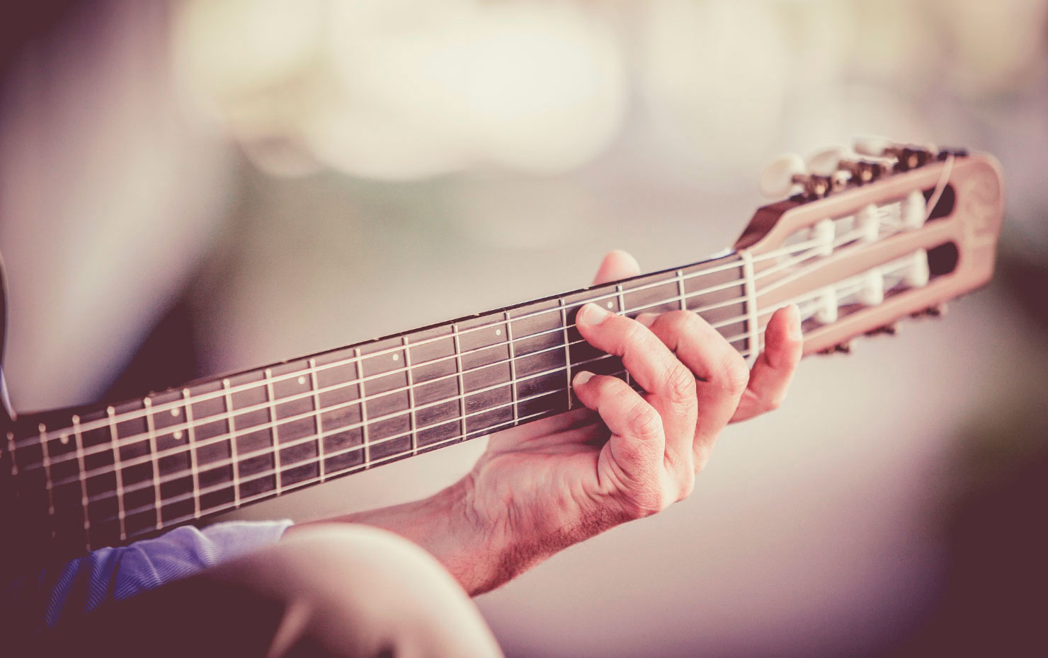 escala mayor en la guitarra